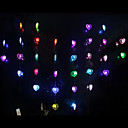 1.6Mx0.2M Sept Couleurs Lampe LED chaîne de 78 LED - Décoration de Noël et Halloween