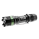 UltraFire Zoom Foco SA8 ajustável 3-Mode Cree T6 XM-L LED Lanterna (10w, 1000LM, 1x18650, 3xAAA)