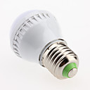 E27 3W 21x5050 SMD 320-360LM 5500-6500K Natural White Light White Cover LED Ball lamp (220-240V)