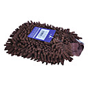 Car Chenille Glove (Royal Blue, Brown  Double Sides)
