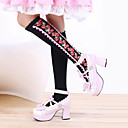 Fraise Black Pattern Coton Lolita Pays Bas