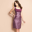 ts jacquard brillante vestido chaleco delgado vaina