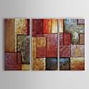 Hand-painted Oil Painting Abstract Oversized Landscape Set of 3