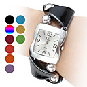 Femmes plastique Style Triangle analogique Bracelet Montre à quartz (couleurs assorties)