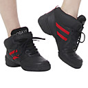 Women's Black Suede and Rubber Red Bars Dancing Shoes (Assorted Sizes)