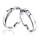 Personlized 925 Silver Couple's Rings