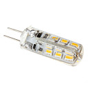 G4 2W 160-180LM 3000-3500K Warm White Light Resin LED Corn Bulb (12V)