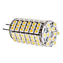 G4 6W 120x3528 SMD 420-450lm 3000-3500K bianco caldo lampadina LED Light Corn (12V)