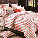 Grace Plaid Full 3-Piece Duvet Cover Set