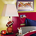 60W Resin Table Light with Lamp Base in Ball Feature