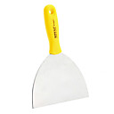 Stainless Steel Yellow Kunststoffgriff Large Size Scraper für Auto