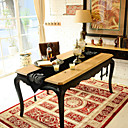 Swan Pattern Black velet Table Runner with Diamond