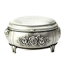Personalized Gorgeous Decorative Pattern Tin Alloy Women's Jewelry Box