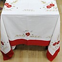 Classic Cotton Polyester Blend White Table Cloths