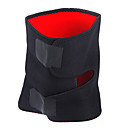 Nylon and Rubber Protection Kneelet Breathable Elastic Black and Red(1PCS)