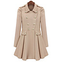 Lady Fashion pofmouwen smalle taille jas