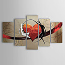 Hand-painted Oil Painting Abstract Love Set of 5 1302-AB0310