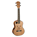 TOM - (TST-260) Panda Acústico esculpido Som Buraco Ukulele Tenor mogno com Saco