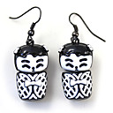 Bonitos Aretes Muñeca de forma