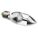 E27 5W 40x3014SMD 400-450LM 6000-6500K Natural White Light LED kaars lamp (85-265V)