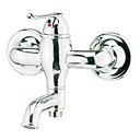 Centerset Wall Mount Contemporary Style Chrome Finish Messing Tub Armaturen