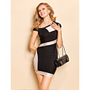 ts geometrische patroon bodycon bandage jurk
