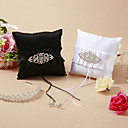 Hochzeit Ringkissen mit Schärpe und Strass (mehr Farben)
