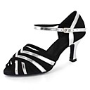 Suede Donne personalizzati una Ankle Strap latino / sala da ballo Scarpe da ballo