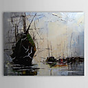 Hand Painted Oil Painting Landscape Vessel 1303-LS0251