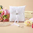 Elegant Floral Design Wedding Ring Pillow
