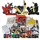 3 Cast Iron Tattoo Gun Kit for Lining and Shading