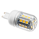 G9 3.5W 27x5050 SMD 300LM 2800-3200K Warm White Light LED Corn Bulb (230V)