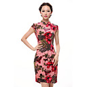 Women's High End Mulberry Silk Chinese Dress