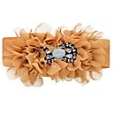 Femmes Super Wide Mode mousseline de soie élastique de ceinture