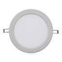 10W Moderne LED Panel Light met ronde Aluminium Frame