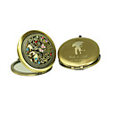 Personalized Sweet Flower Chrome Mirror Favor