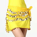 Performance Dancewear Chiffon with Coins Belly Dance Belt For Ladies More Colors