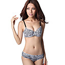 Sexy Zebra-Muster Seamless Bra & Panties Set