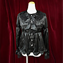 Brillante de manga larga de raso Dulce Blusa Lolita
