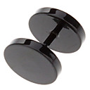 10mm ronda Pendientes de acero inoxidable