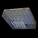 Soffitto di cristallo di luce in rilievo con 45 LED colorati e 12 Basi G4