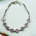 Simple Qute Vrouwen Daisy zilveren armband