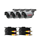 CCTV-Kamera-Kits mit vier 420TVL Sony CCD Kamera