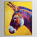 Pintado a mano de pintura de aceite Animal Caballo 1304-AN0087