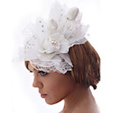 Beautiful Silk Screen With Feathers Wedding/Bride Headdress Flower