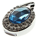Sapphire Shaped Metal Material USB Stick 16G