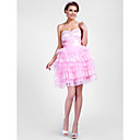 Ball Gown Sweetheart Short/Mini Tulle Cocktail Dress