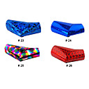 1PCS Folha Laser unhas Decorações adesivos estrelado No.23-26 (150x6x0.1cm, cores sortidas)