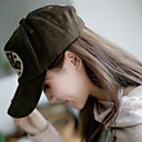 Cool Pure Color Suede Warm Hat