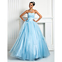 Ball Gown Sweetheart Floor-length Tulle Evening Dress